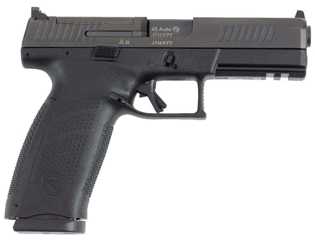 CZ P-10F OPTICS READY 45ACP PISTOL BLACK 2-13RD MAGS